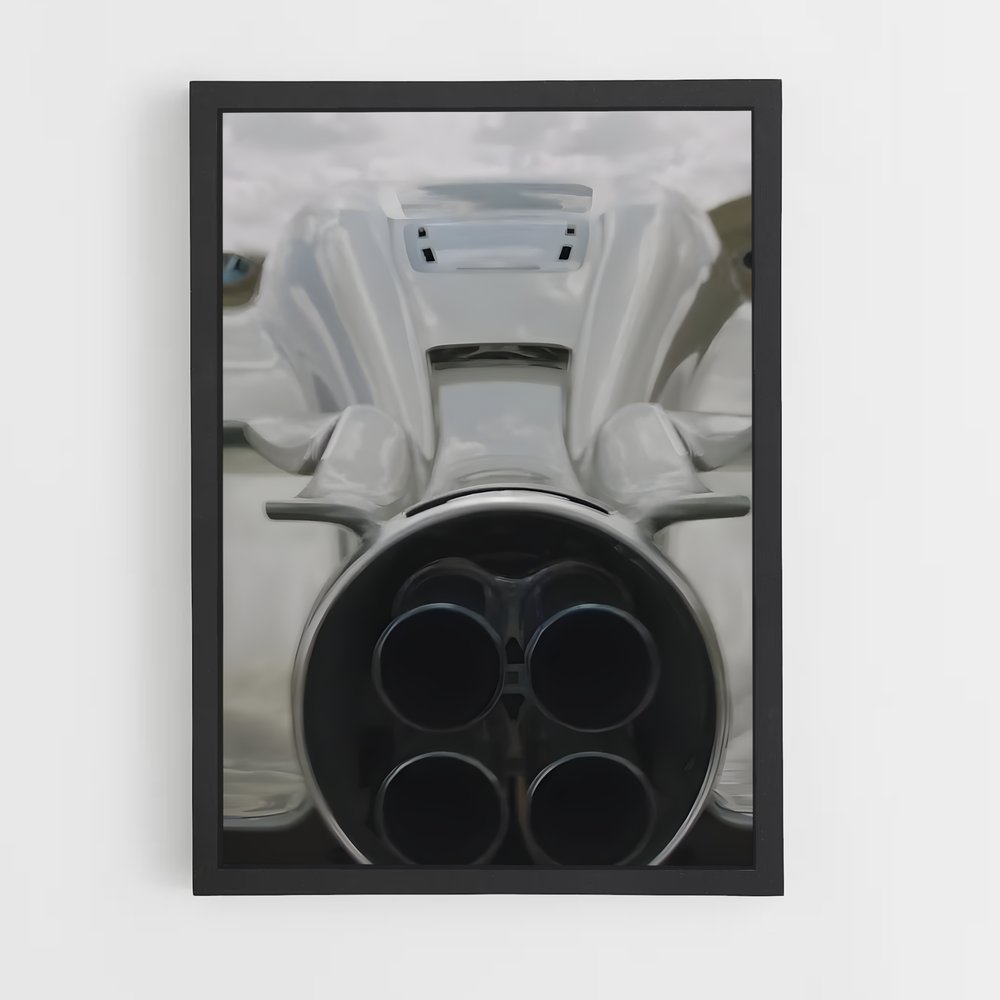 Poster Route de l'Utopie – affiche Pagani (vue 2)
